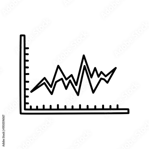 Analyzing Data Trends and Fluctuations in Business Performance Charts