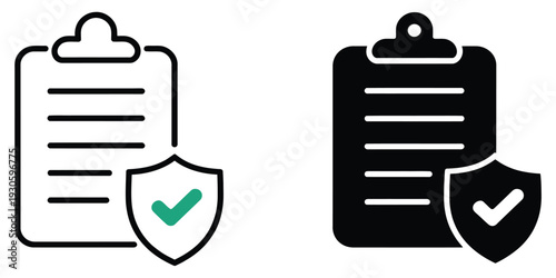 Contract Coverage Icon Vector Mobile and Web Concept
