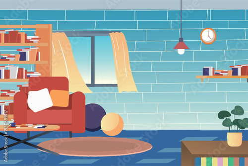 Kitten Pet Care Vector Flat Illustration for E-commerce Shopping Festival