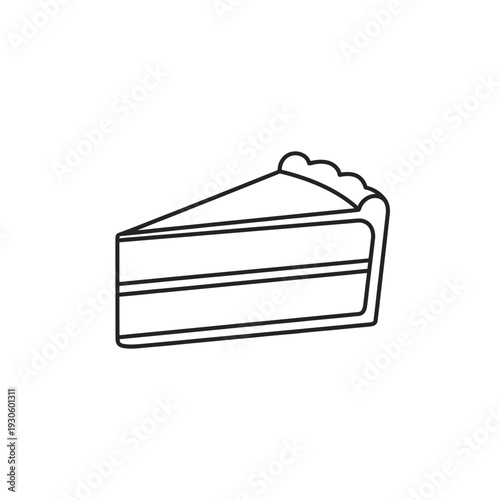 Delicious Classic Cheesecake Slice with Whipped Topping and Graham Cracker Crust