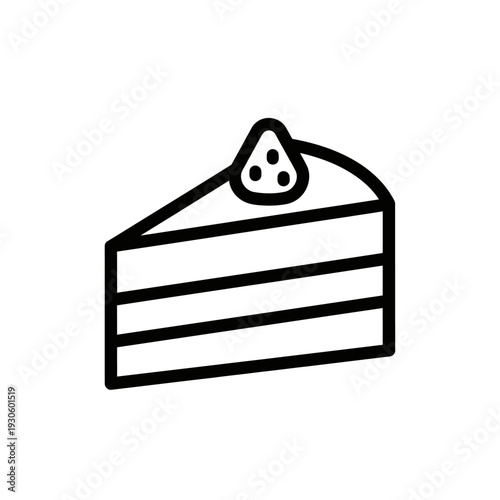 Delicious Slice of Cake with Whipped Cream and Fruit Garnish