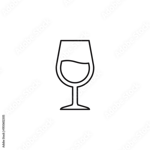 Elegant Glass of Red Wine in a Modern Setting for Fine Dining and Celebrations