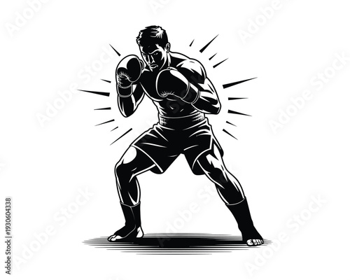 boxer silhouette vector, boxing athlete silhouette, boxer fighting pose vector, boxing stance silhouette illustration, male boxer silhouette, female boxer silhouette, professional boxing vector art