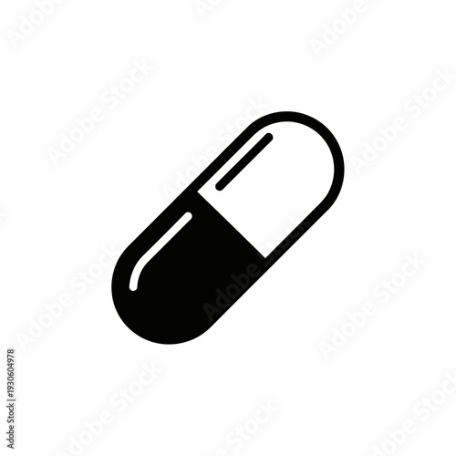 Medical Capsule Pill for Healthcare and Medication in Pharmaceutical Context