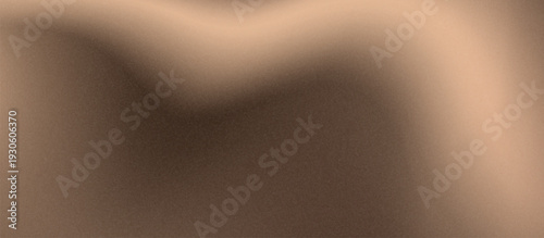 Luxury Brown Abstract Background with Wavy Satin Fabric Texture