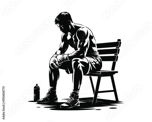 boxer silhouette vector, boxing athlete silhouette, boxer fighting pose vector, boxing stance silhouette illustration, male boxer silhouette, female boxer silhouette, professional boxing vector art