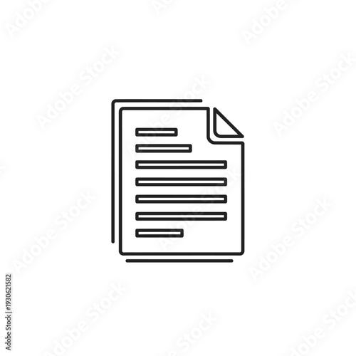 Professional Stack of Document Files for Office or Business Use
