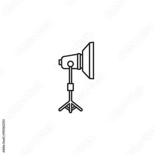 Professional Studio Photography Equipment with Lighting Stand and Flash