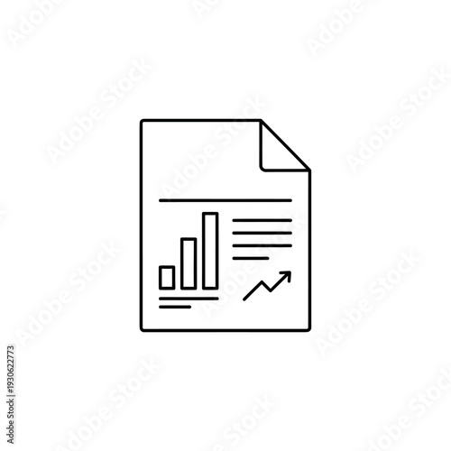 Professional Data Analysis Chart with Growth Trends for Business Insights