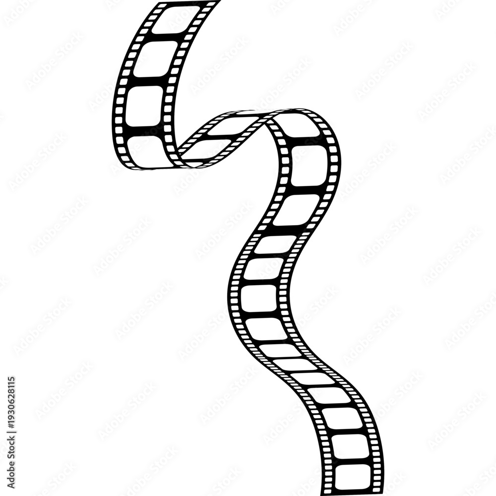 Fototapeta premium Roll Film Strip