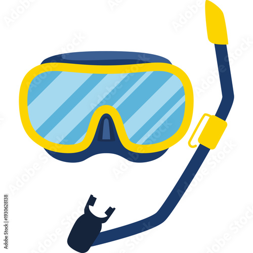 Diving Glasses Illustration