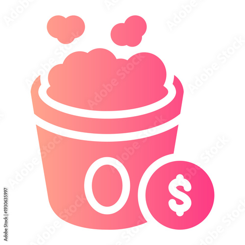 money gradient icon