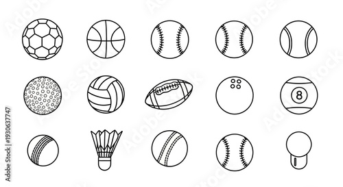 Sports Balls Collection