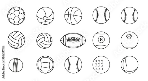Sports Balls Collection