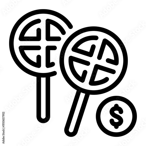 money line icon