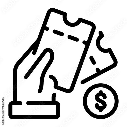 money line icon