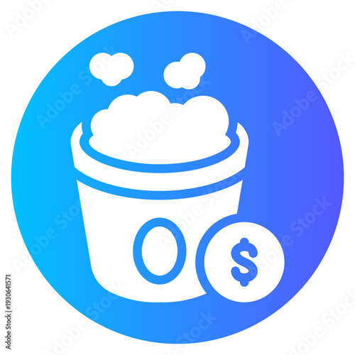 money gradient icon