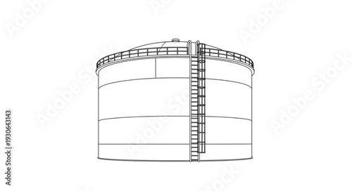 Cylinder Piston Engine Component Diagram.