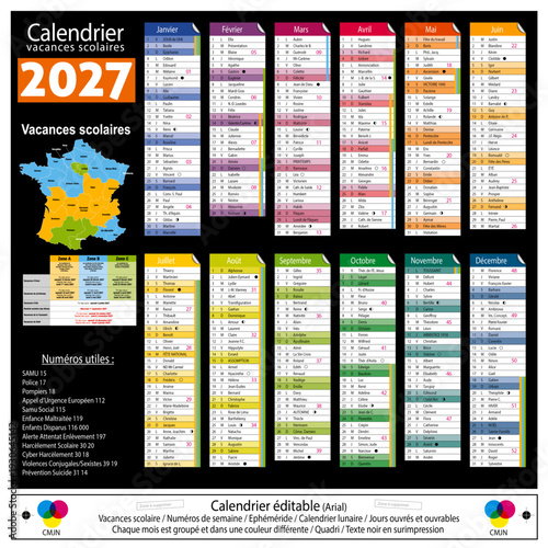 Calendrier 2027 - 13