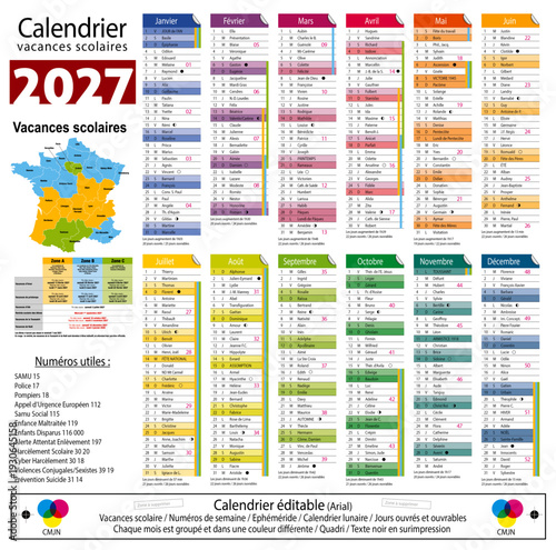 Calendrier 2027 - 11