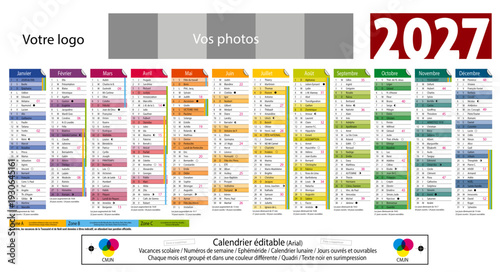 Calendrier 2027 - 14
