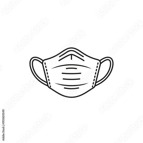 Medical Face Mask for Personal Protection, Safe Healthcare Equipment