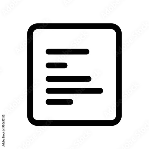 Wallpaper Mural Minimalist Document Illustration with Text and Paper Concept for Business Use Torontodigital.ca