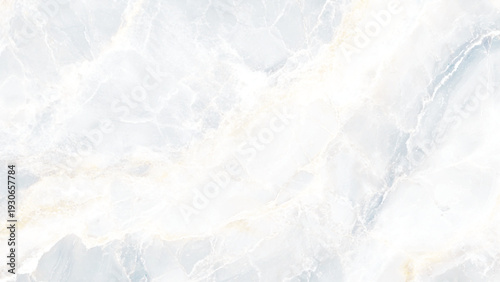 Elegant white marble texture background with soft grey veins, offering a luxurious and clean surface for architectural designs, product displays, and refined interior decor.