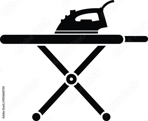 Iron on Ironing Board