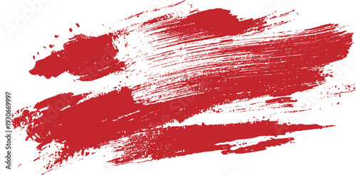 Red paint artistic dry brush stroke. Watercolor acrylic hand painted backdrop for print, web design and banners red lips grunge  paint artistic dry brush stroke. Watercolor acrylic hand painted backdr