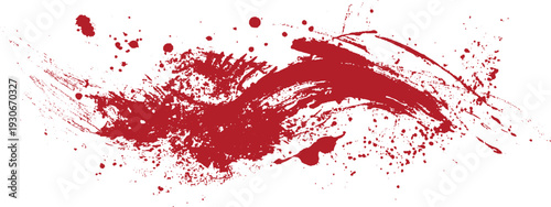 Red paint artistic dry brush stroke. Watercolor acrylic hand painted backdrop for print, web design and banners red lips grunge  paint artistic dry brush stroke. Watercolor acrylic hand painted backdr