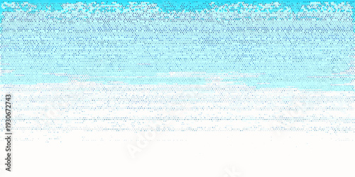 Abstract blue and white grainy texture resembling water or static