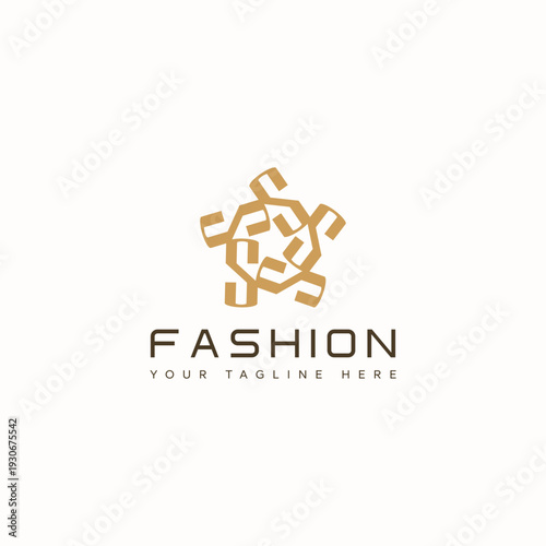 S star fashion logo deign template