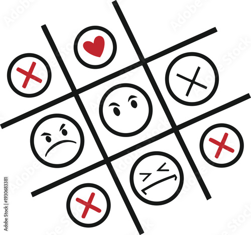 Set of business game icons featuring poker chips and dice symbols with heart design and calendar vector signs for a web button illustration concept