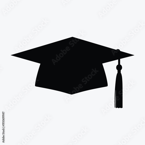 Graduation cap symbolizing academic achievement and success