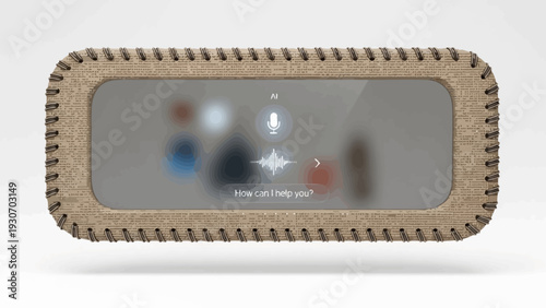 Artificial intelligence interface with voice recognition