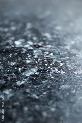 Black Sapphire with Muted Grain Speckles Background