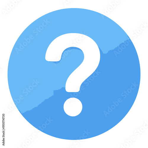 Black Question Mark Vector Icon