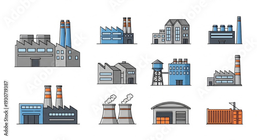 Industrial Buildings and Factory Structures.