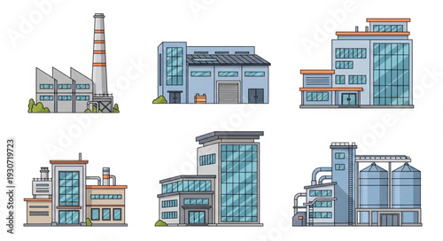 Industrial Buildings and Factory Structures.