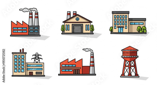 Industrial Buildings and Factory Structures.
