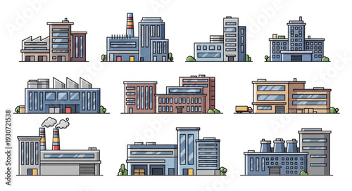 Industrial Buildings and Factory Structures.