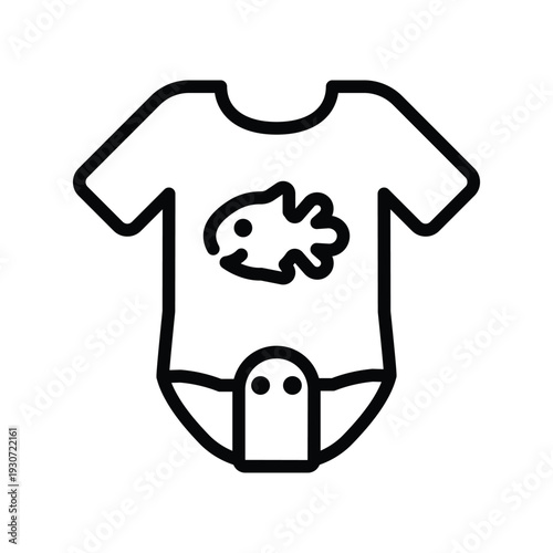 Baby onesie Icon