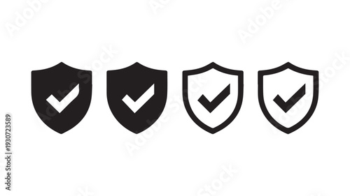 set of shields