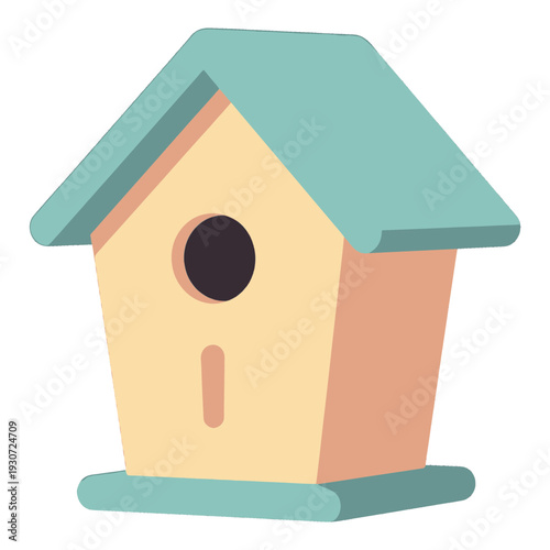Birdhouse Vector Icon