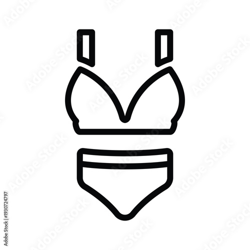 Bikini Wear Icon