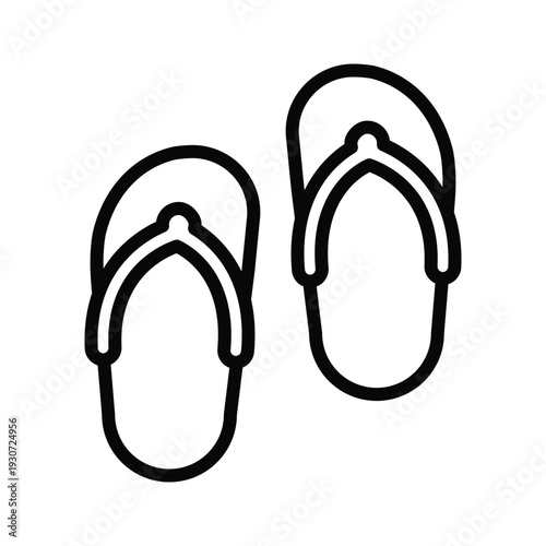 Summer Slippers Icon