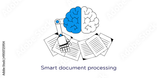 Advanced artificial intelligence analyzing and processing documents for data extraction