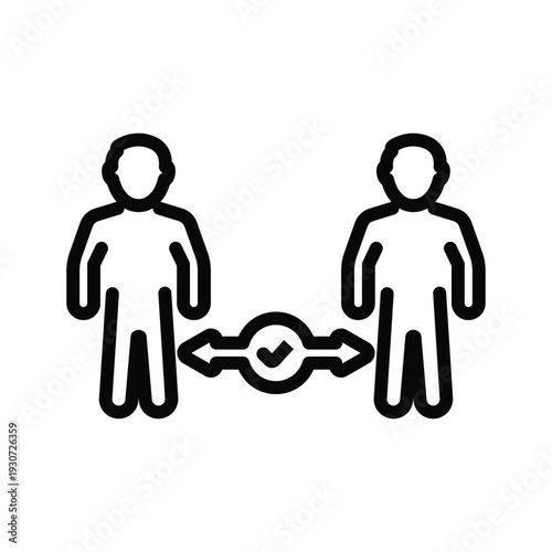 Social Distancing Icon