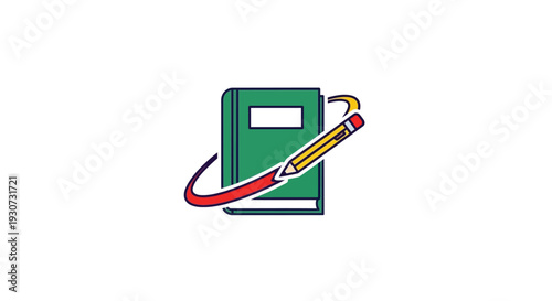 Gas Pump Fuel Nozzle Illustration.